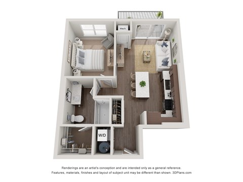 1 bedroom 1 bathroom